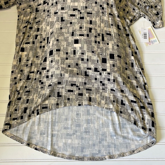 LulaRoe Jersey Geometric Printed Geometric Irma Tunic Top-0919-3 - Picture 9 of 12